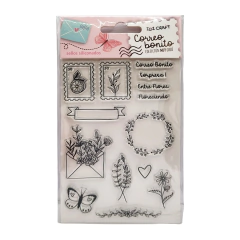 SELLO SILICONADO CRISTAL CORREO BONITO