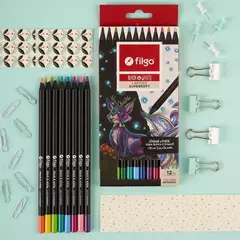 Lapices Black And White Supersoft Estuche X 12 Colores - EYPAPEL