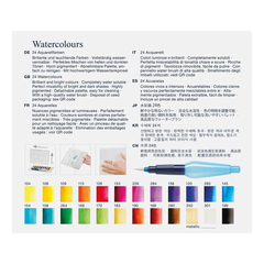 Acuarelas En Pastillas Faber-castell X24 Colores en internet