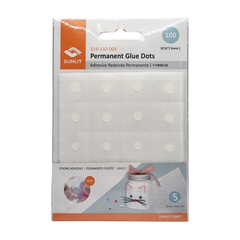 Adhesivo Para Craft En Puntos 5mm X 100 Unidades