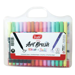 VALIJA ART BRUSH x30 UNIDADES TRABI
