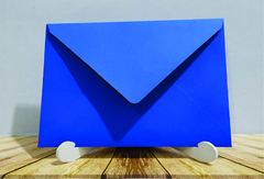 10 sobres 11.4x16.2 varios colores opacos - tienda online