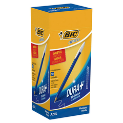 BOLÍGRAFO BIC OPACA DURA+ CLASICO CAJA X 50 U. - comprar online