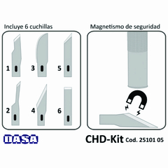 Kit Set bisturí + 6 cuchillas en internet
