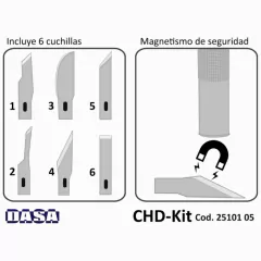 Kit Set bisturí + 6 cuchillas en internet