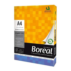 Resma Boreal A4 de 90grs. 500 Hjs. - comprar online