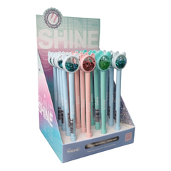 Lapicera Roller Borrable SHINE Wero X 1