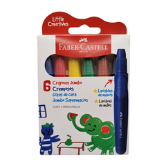CRAYONES JUMBO CREMOSOS X 6