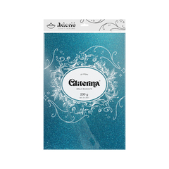 20 hojas a4 celeste 230 GRS - Gliterina by Adorie