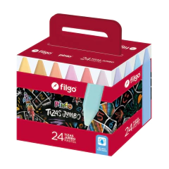 TIZAS JUMBO PASTEL X 24 - comprar online