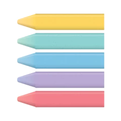 TIZAS JUMBO PASTEL X 5 - comprar online