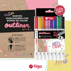 OUTLINER : 8 COLORES - comprar online