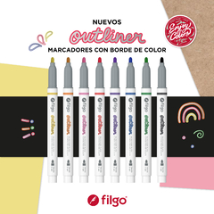 OUTLINER : 8 COLORES en internet