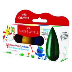 Crayon ergonomico Trompo x 4 Faber Castell en internet