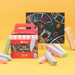 TIZAS JUMBO PASTEL X 24 en internet