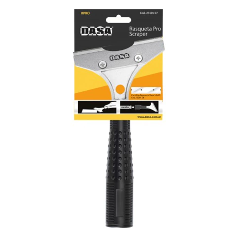 Rasqueta profesional metálica