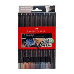 Ecolapiz Supersoft Colores Neutros x 15 Unidades