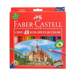 48 Lapices de color + Sacapuntas