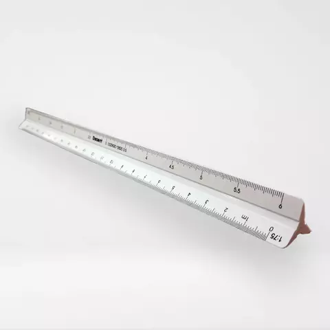Escalimetro Dozent 30 Cm Escalas Bajas