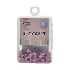EYELET LILA PASTEL X 50 U.