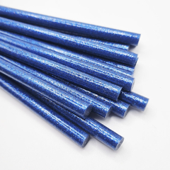CON GLITTER AZUL 7.2mm X 20cm Por 15 Uni. - comprar online