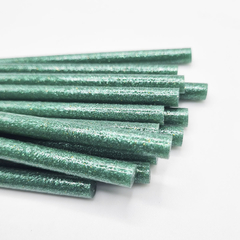CON GLITTER VERDE 7.2mm X 20cm Por 15 Uni. - comprar online