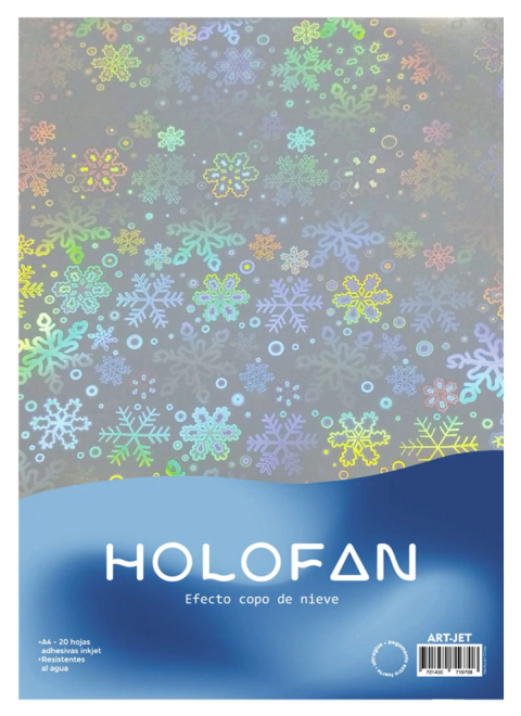 COPO DE NIEVE X 20 HOJAS A4