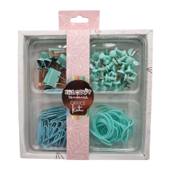 Set De Escritorio Tendance Verde Aqua