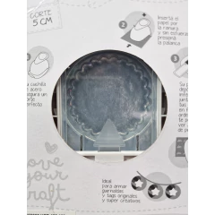 PERFORADORA ARTISTICA 50mm 2" BLONDA - EYPAPEL