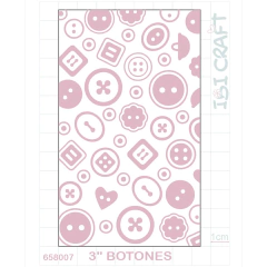 Plantilla 3" Texturado "Botones" - comprar online