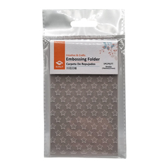 Carpeta de Embossing - Texturado "Estrellas"