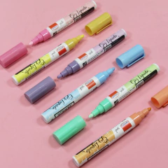 Tiza Líquida Brw Soul, 6 Mm, Colores Pastel, 4 G, 6 Unidades - comprar online