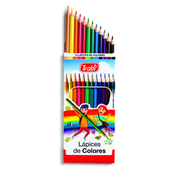 Lapices De Colores Trabi LARGOS X 12