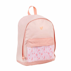 Mochila Escolar Corazones Brw