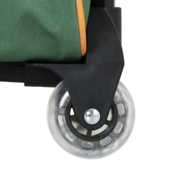 Mochila raptor CON RUEDAS VERDE Y NARANJA - comprar online