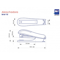 Abrochadora MIT 10 BRIEF - EYPAPEL