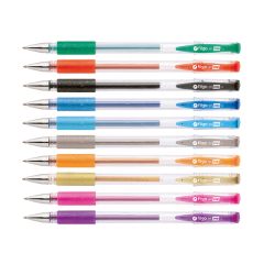 ROLLER GEL POP . GLITTER X 10 - comprar online