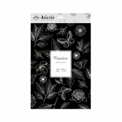 20 hojas a4 NEGRO NOCHE 180 GRS - Papelina by Adorie