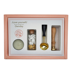 SET PARA SELLOS LACRE TAPA CRISTAL