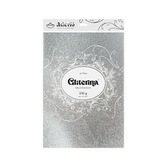20 hojas a4 Plata Lunar 230 GRS - Gliterina by Adorie