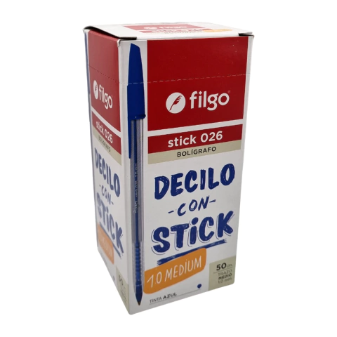50 Boligrafo Filgo Stick 026
