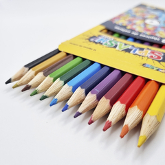 Lapices de colores largos x 12 SPLASH - comprar online