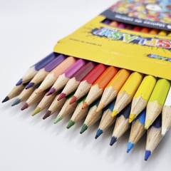 Lapices de colores largos x 24 SPLASH - comprar online