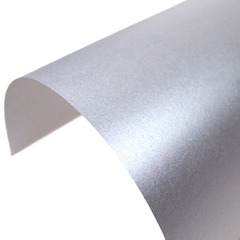 10 hojas A4 perlado Plata 120 grs - comprar online