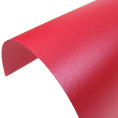10 hojas A4 perlado rojo 285 grs - comprar online