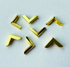 ESQUINERO METALICO ORO PARA AGENDAS - comprar online