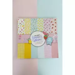Papeles Scrapbooking 30x30 Cm Summer 180 Gr Ibicraft - EYPAPEL