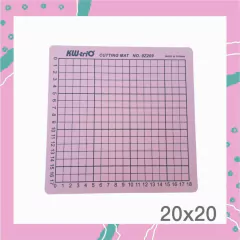 BASE DE GOMA PARA CORTE 20x20 cm : ROSA - comprar online