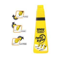 PEGAMENTO UHU TWIST & GLUE 90 GRS - comprar online