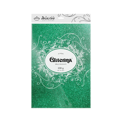 20 hojas a4 Verde Jade 230 GRS - Gliterina by Adorie